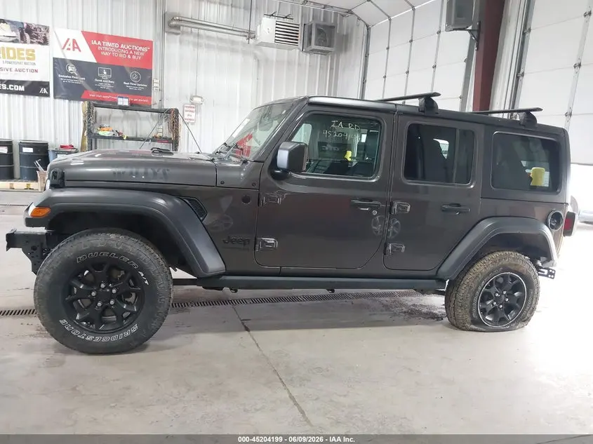 2021 JEEP WRANGLER UNLIMITED WILLYS SPORT 4X4