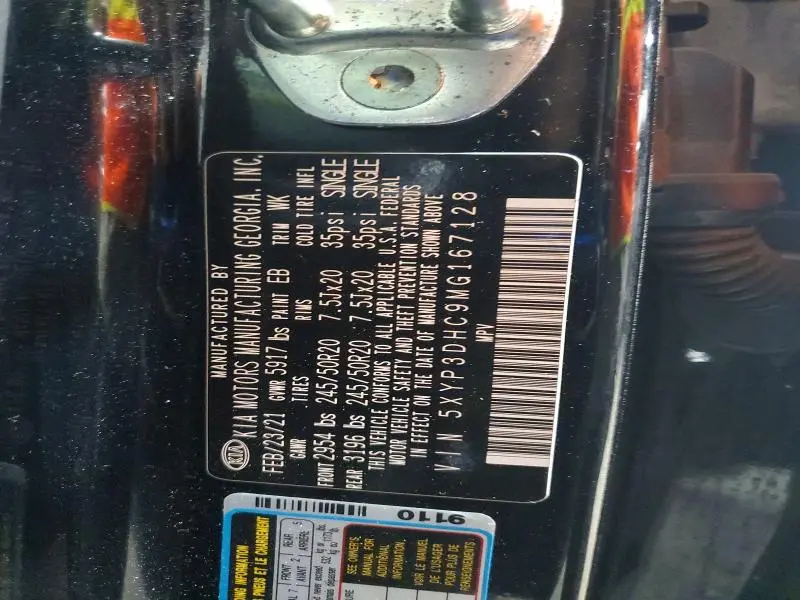 2021 KIA TELLURIDE EX  