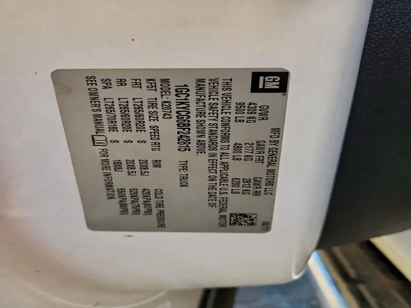 2011 CHEVROLET SILVERADO K2500 HEAVY DUTY LTZ  