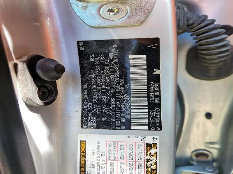 2011 TOYOTA 4RUNNER LIMITED  