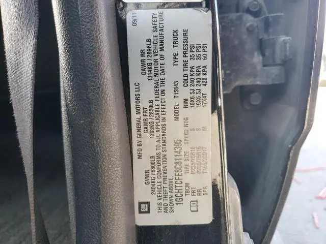 2012 CHEVROLET COLORADO LT  