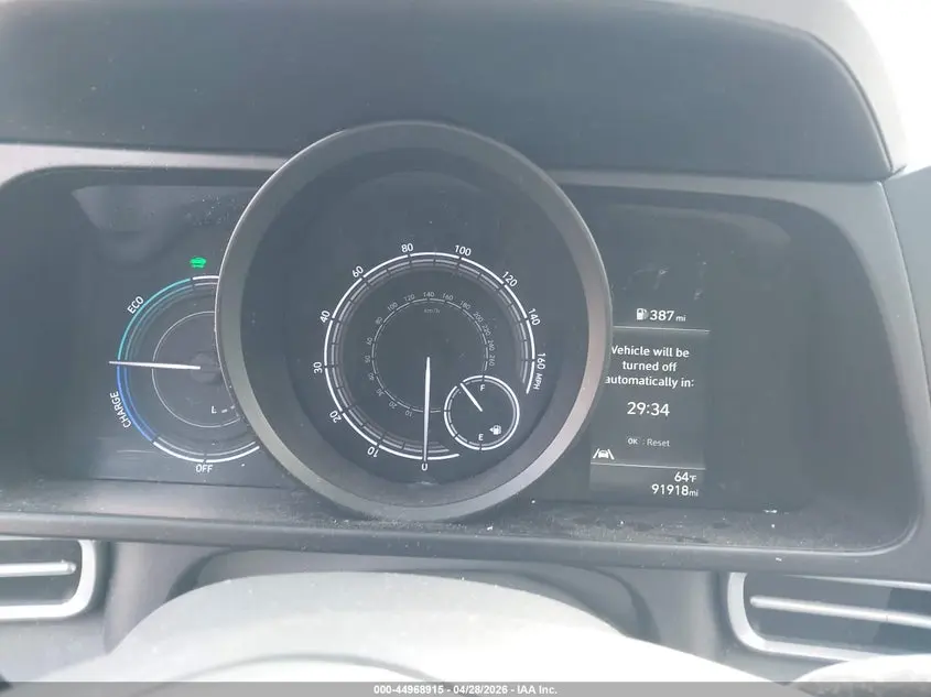2023 HYUNDAI ELANTRA HYBRID BLUE