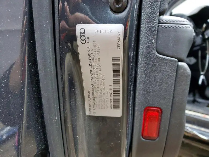 2019 AUDI A4 PREMIUM PLUS  