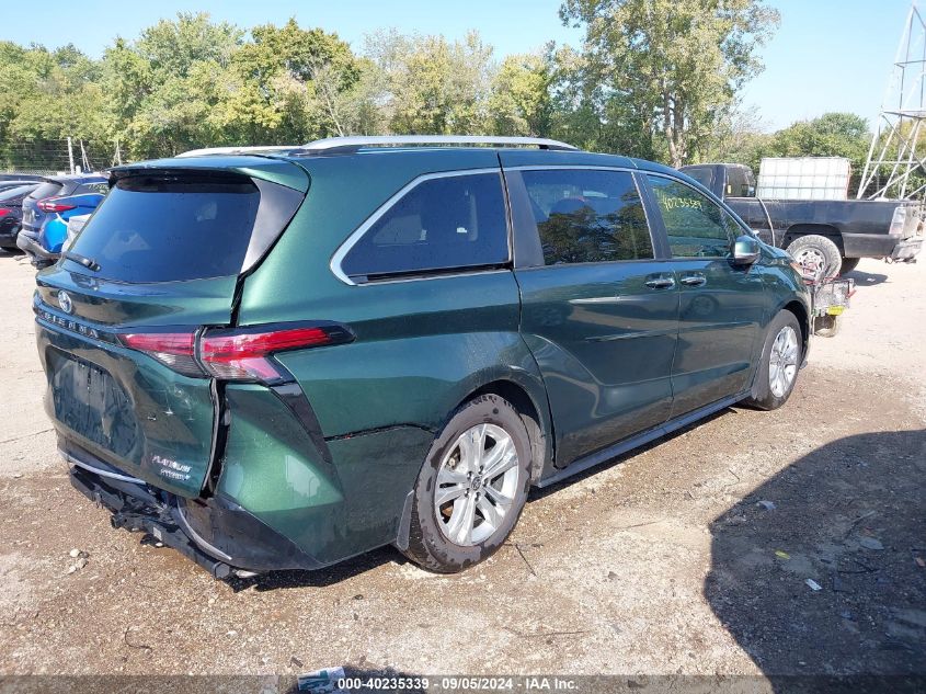 2022 TOYOTA SIENNA PLATINUM