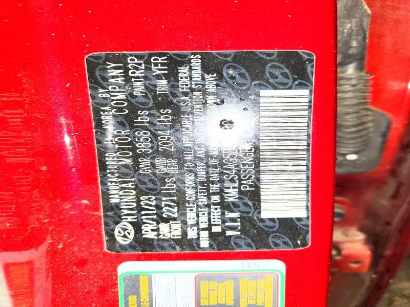 2023 HYUNDAI ELANTRA SEL  