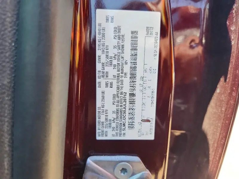 2018 LINCOLN MKC SELECT  