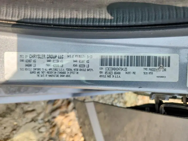 2013 CHRYSLER 200 LX  