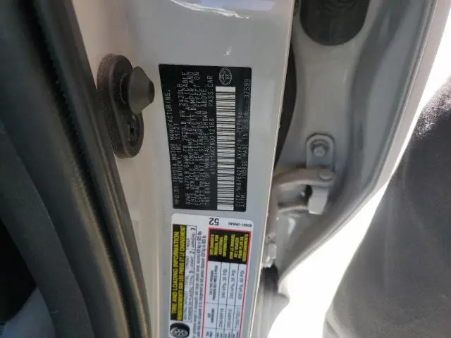 2022 TOYOTA CAMRY SE  