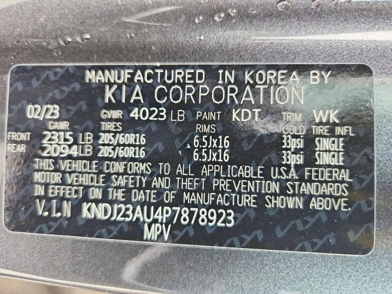 2023 KIA SOUL LX  