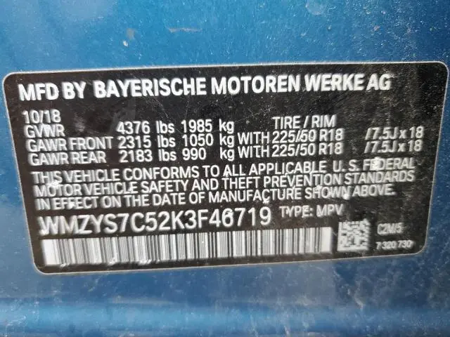 2019 MINI COOPER COUNTRYMAN  