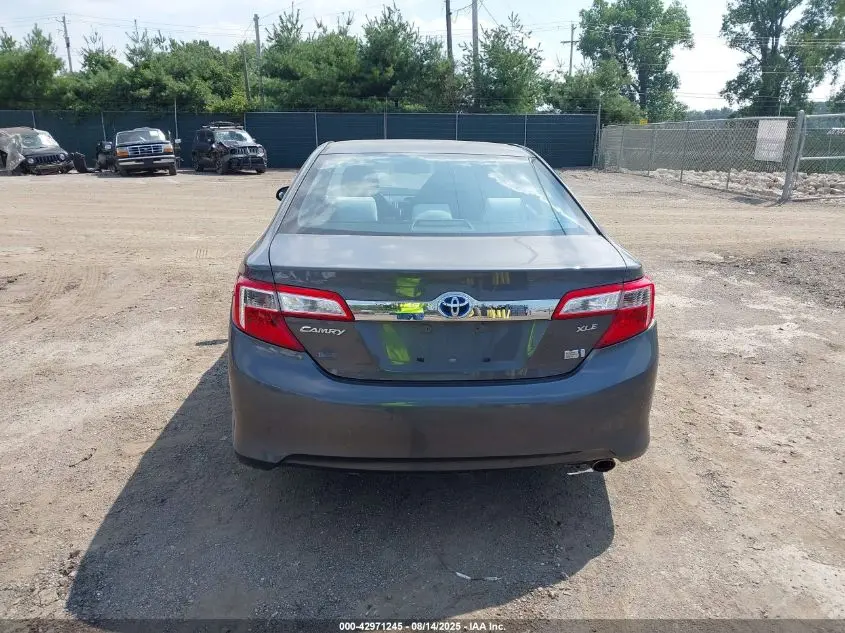 2012 TOYOTA CAMRY HYBRID XLE
