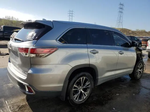 2016 TOYOTA HIGHLANDER XLE  