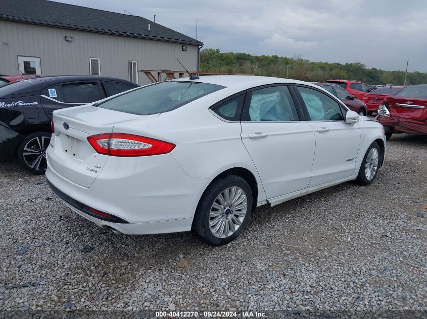 2015 FORD FUSION HYBRID SE