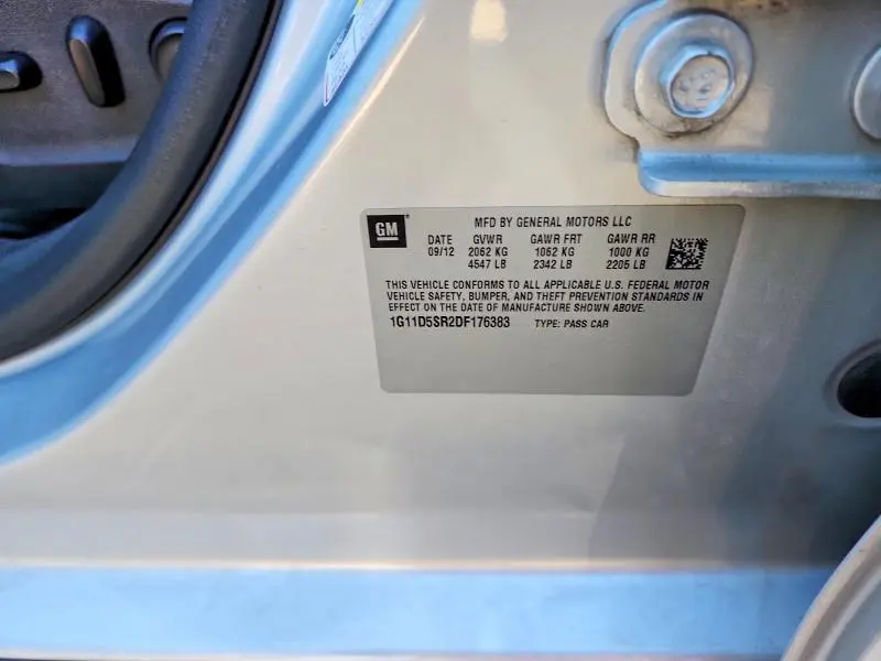 2013 CHEVROLET MALIBU 1LT  