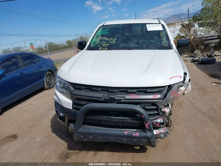 2021 CHEVROLET COLORADO 4WD  SHORT BOX Z71