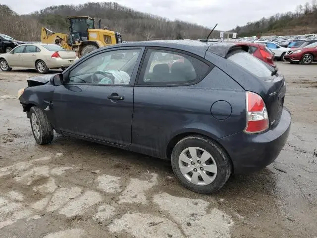 2010 HYUNDAI ACCENT BLUE