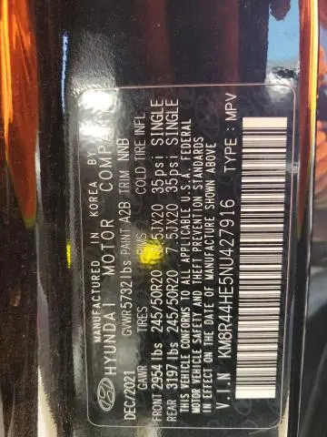 2022 HYUNDAI PALISADE SEL  