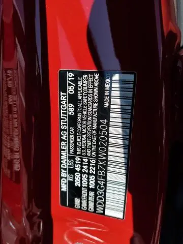 2019 MERCEDES-BENZ A 220 4MATIC  