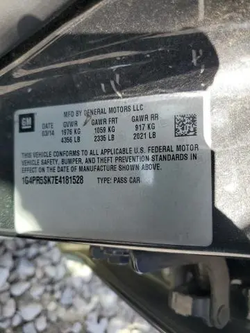 2014 BUICK VERANO CONVENIENCE  