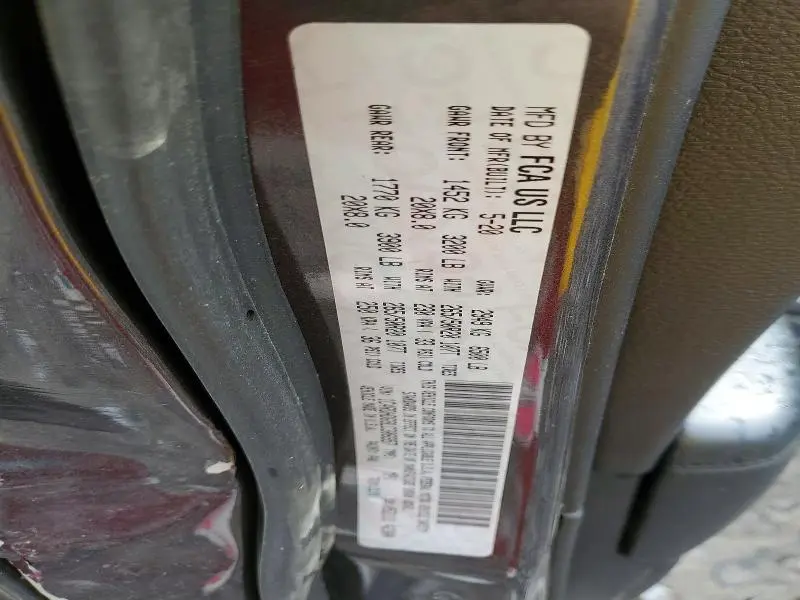 2020 DODGE DURANGO GT  