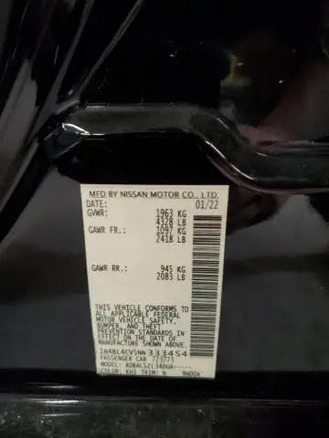 2022 NISSAN ALTIMA SR  