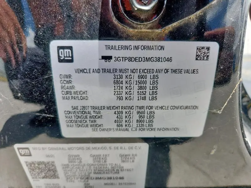 2021 GMC SIERRA C1500 SLT  