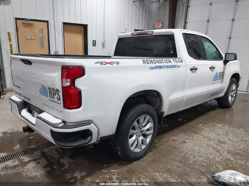 2021 CHEVROLET SILVERADO 1500 4WD DOUBLE CAB STANDARD BED CUSTOM