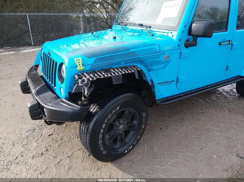 2017 JEEP WRANGLER UNLIMITED SAHARA