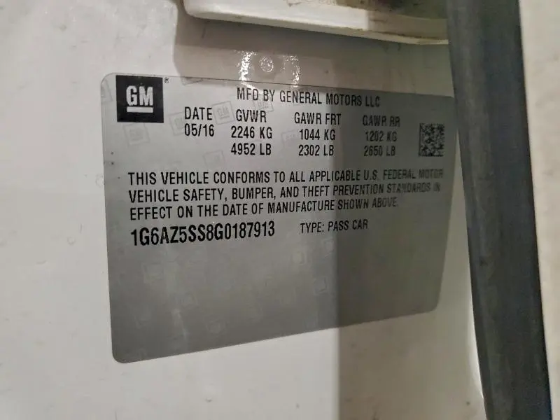 2016 CADILLAC CTS PREMIUM COLLECTION  