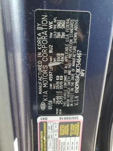 2019 KIA SPORTAGE EX  