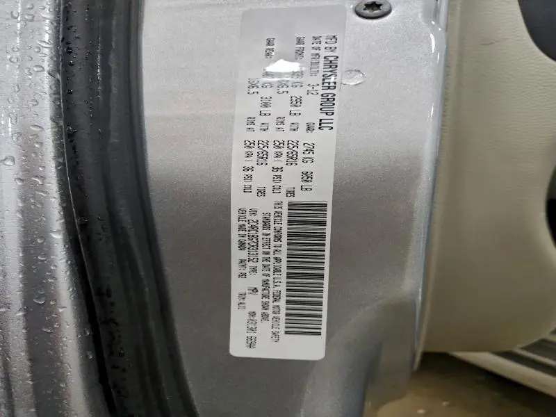 2012 CHRYSLER TOWN & COUNTRY TOURING  