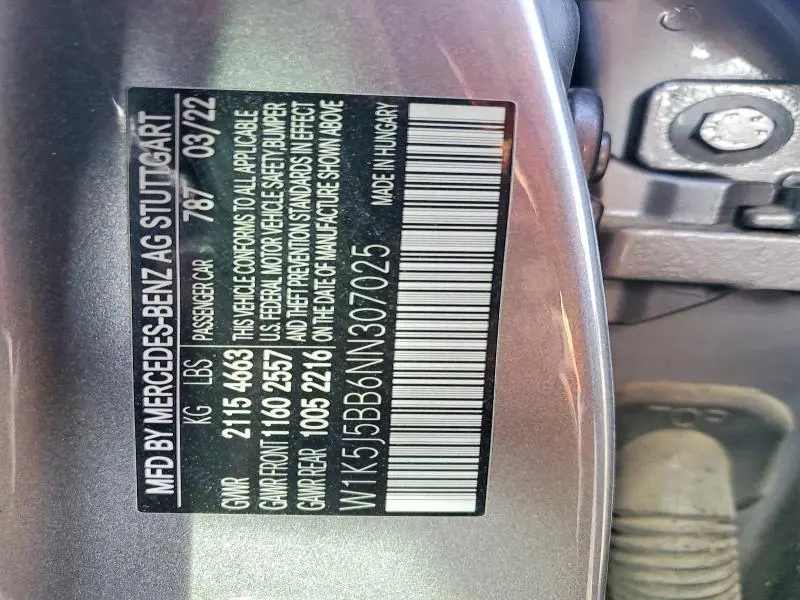 2022 MERCEDES-BENZ CLA AMG 35 4MATIC  