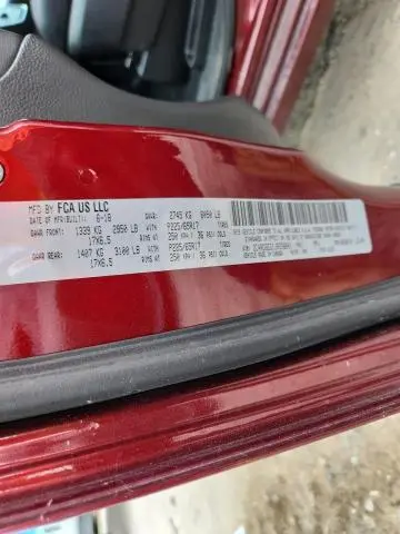 2018 DODGE GRAND CARAVAN GT  