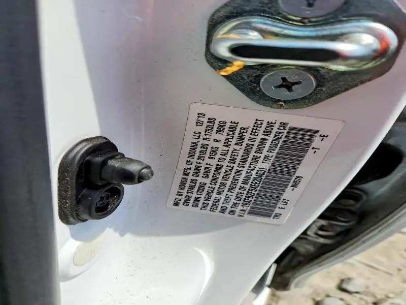 2014 HONDA CIVIC LX  