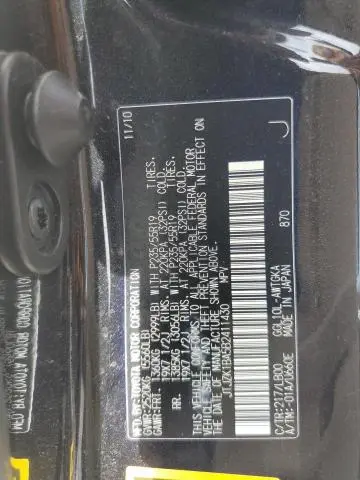 2011 LEXUS RX 350  