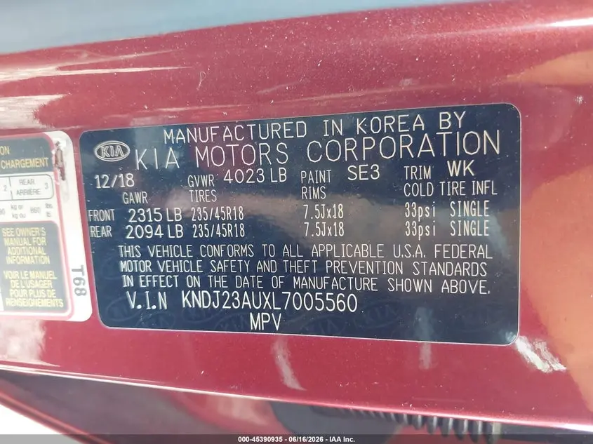 2020 KIA SOUL X-LINE