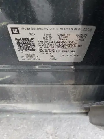 2020 CHEVROLET BLAZER 2LT  