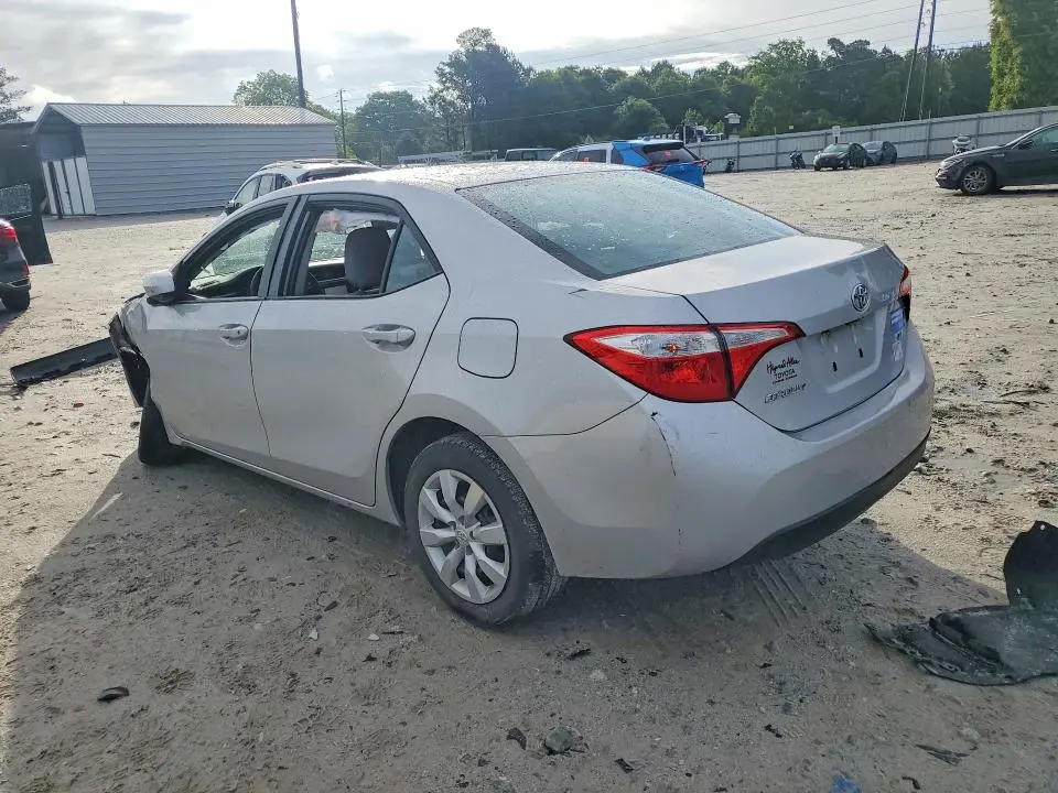 2016 TOYOTA COROLLA LE  