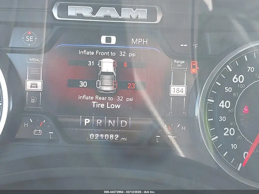 2023 RAM 1500 BIG HORN  4X4 5'7 BOX