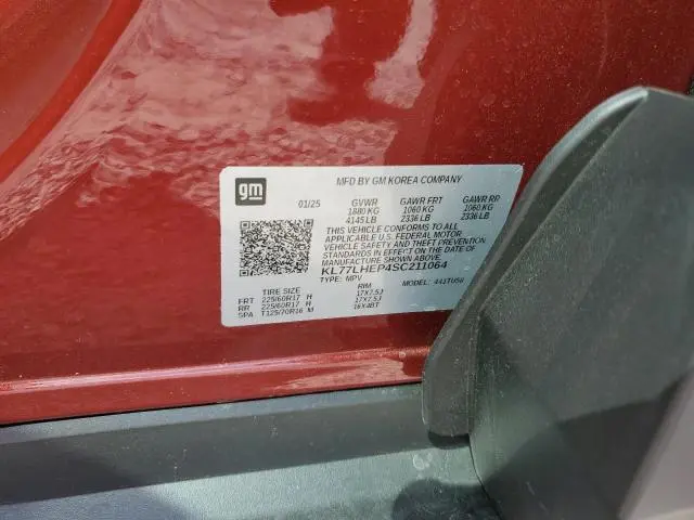 2025 CHEVROLET TRAX 1LT  