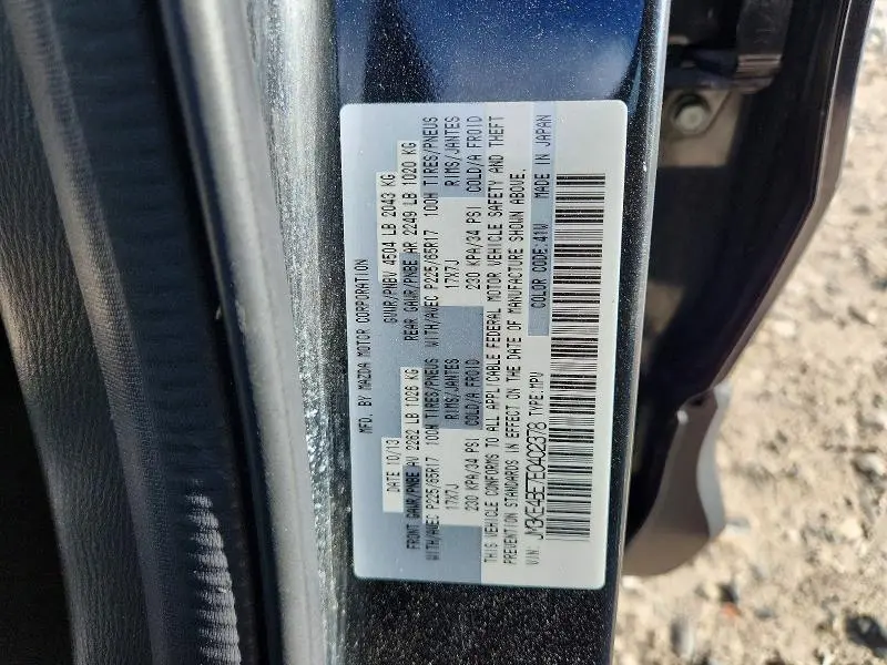 2014 MAZDA CX-5 SPORT  