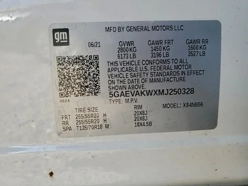 2021 BUICK ENCLAVE ESSENCE  