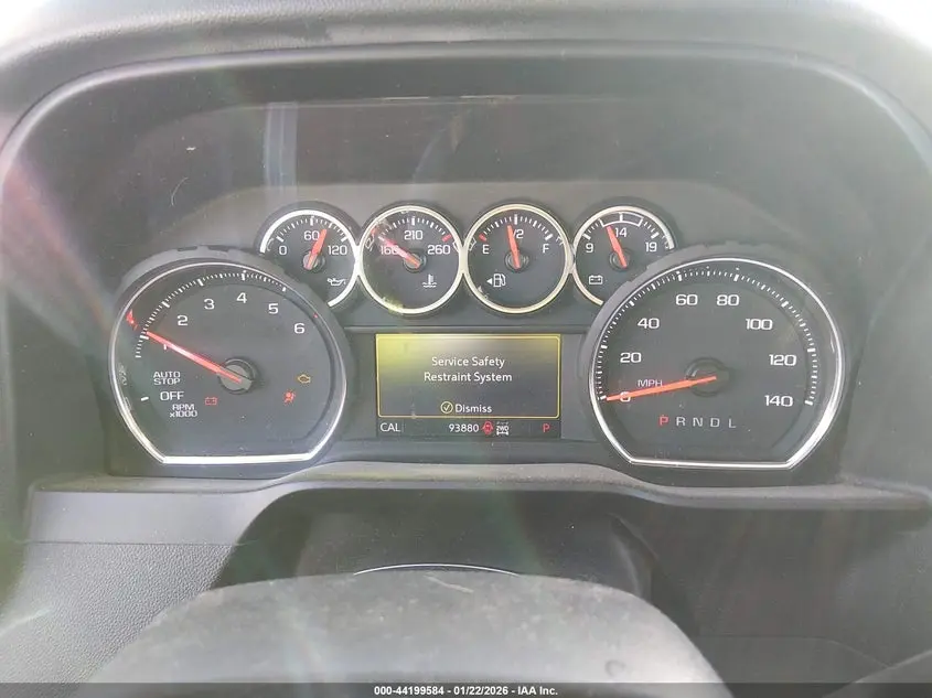 2020 CHEVROLET SILVERADO 1500 4WD  SHORT BED RST