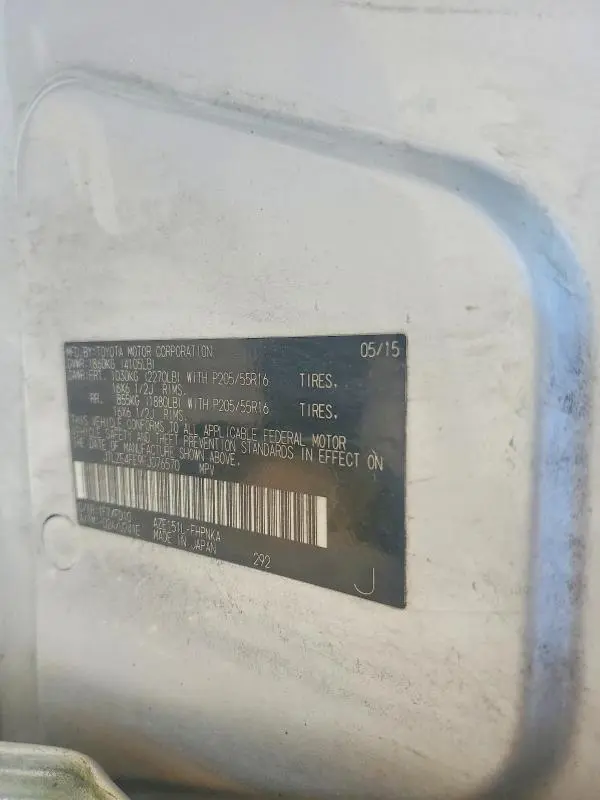 2015 SCION XB BASE  