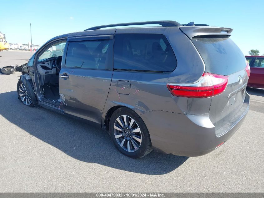 2019 TOYOTA SIENNA XLE 7 PASSENGER