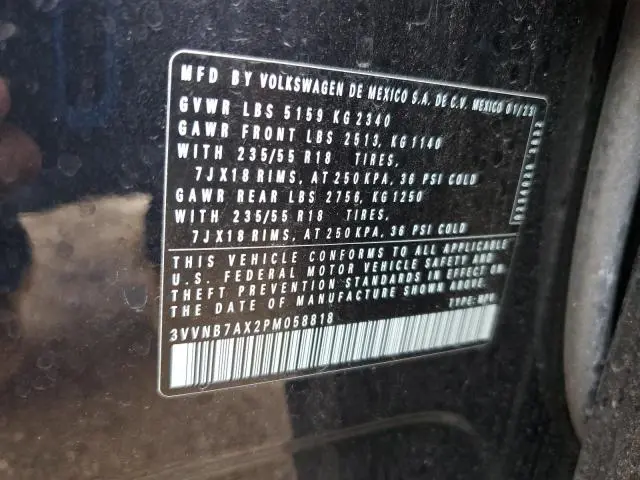 2023 VOLKSWAGEN TIGUAN SE  