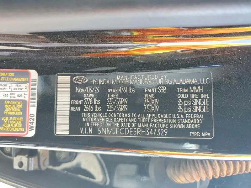 2024 HYUNDAI TUCSON SEL  