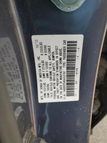 2014 HONDA ACCORD SPORT  