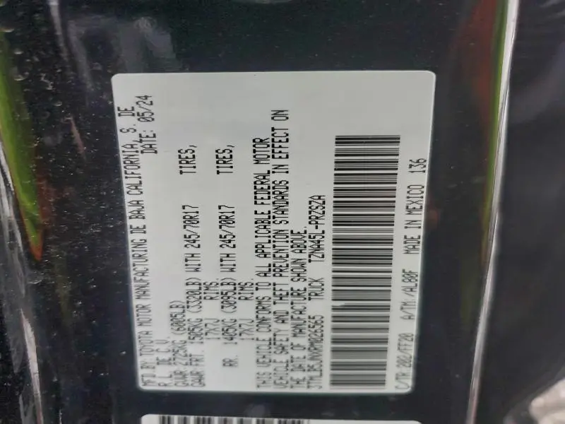 2024 TOYOTA TACOMA DOUBLE CAB  