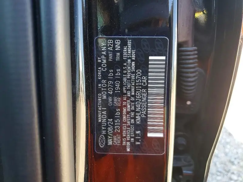2024 HYUNDAI ELANTRA LIMITED  